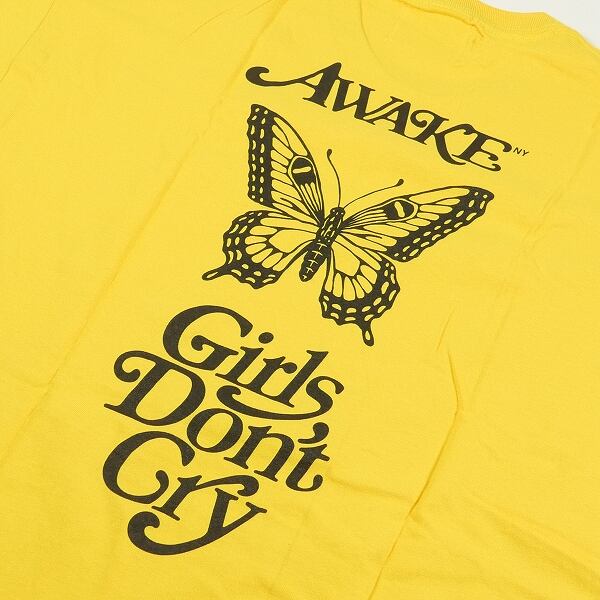 【XL】Awake girls don't cry butterfly Tee