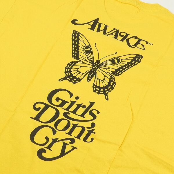 awake gdc girls don't cry logo tee 紫