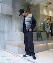 【#Re:room】NYRON SWITCHING PAINTER WIDE DENIM［REP231］