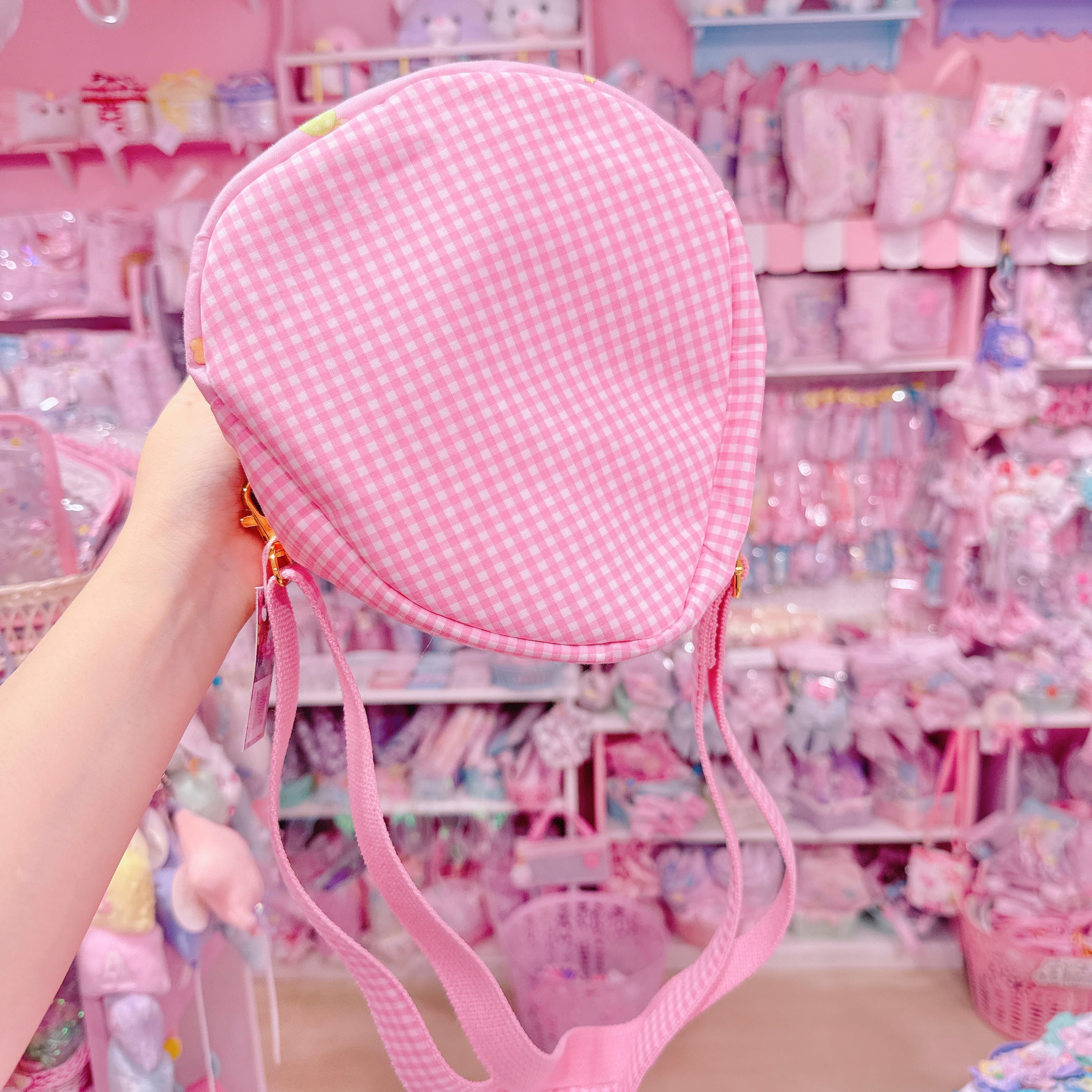 【F1】79-9いちご型ショルダーバッグ