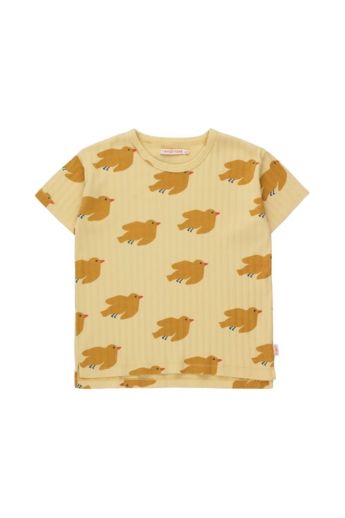 TINY COTTONS - PAJARO TEE sand/toast