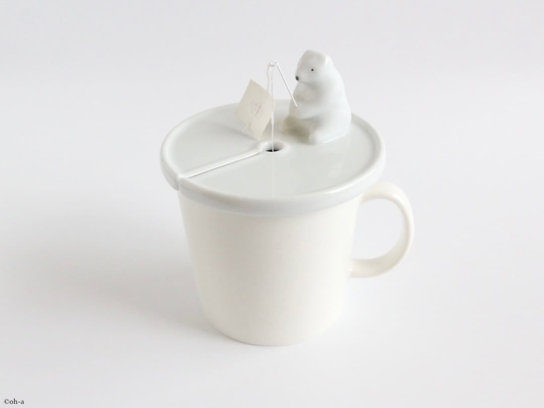 Tea Bag Holder “Shirokuma” ティーバッグホルダー・シロクマ | 食器と