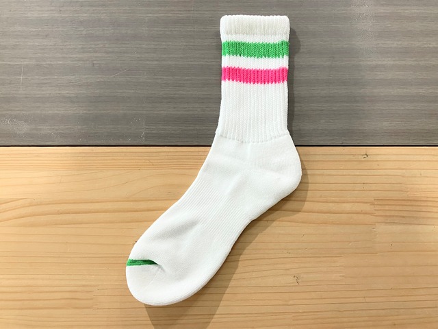 日本製・COMFY SOCKS x 万屋MARU LINE LOW CREW (DOC)