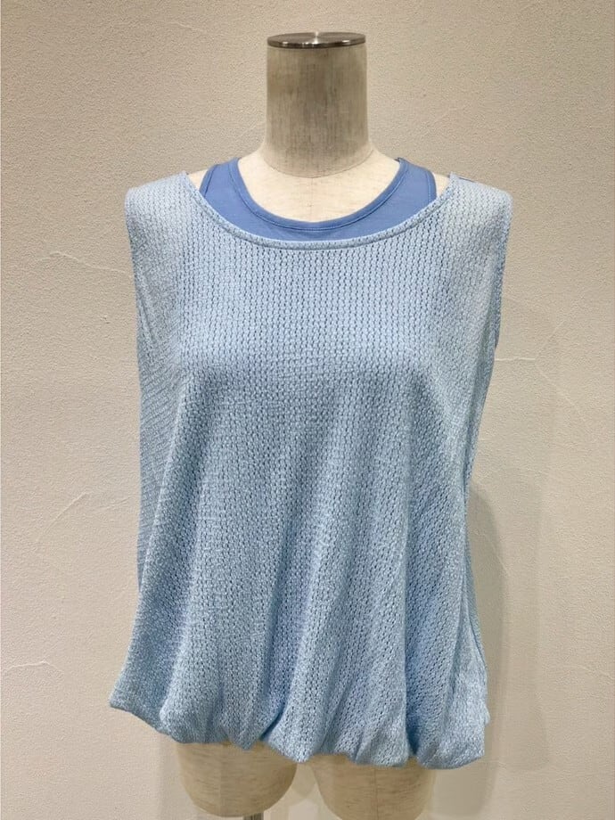 CYAN TOKYO | シアーコンビバルーンタンク | F・O・B STORE