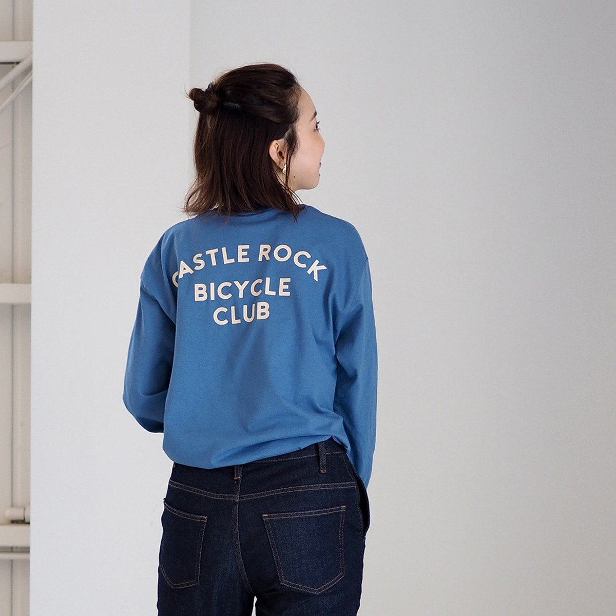 CBC L/S Tee dull blue(ロンT) | bluewhite(ブルーホワイト 