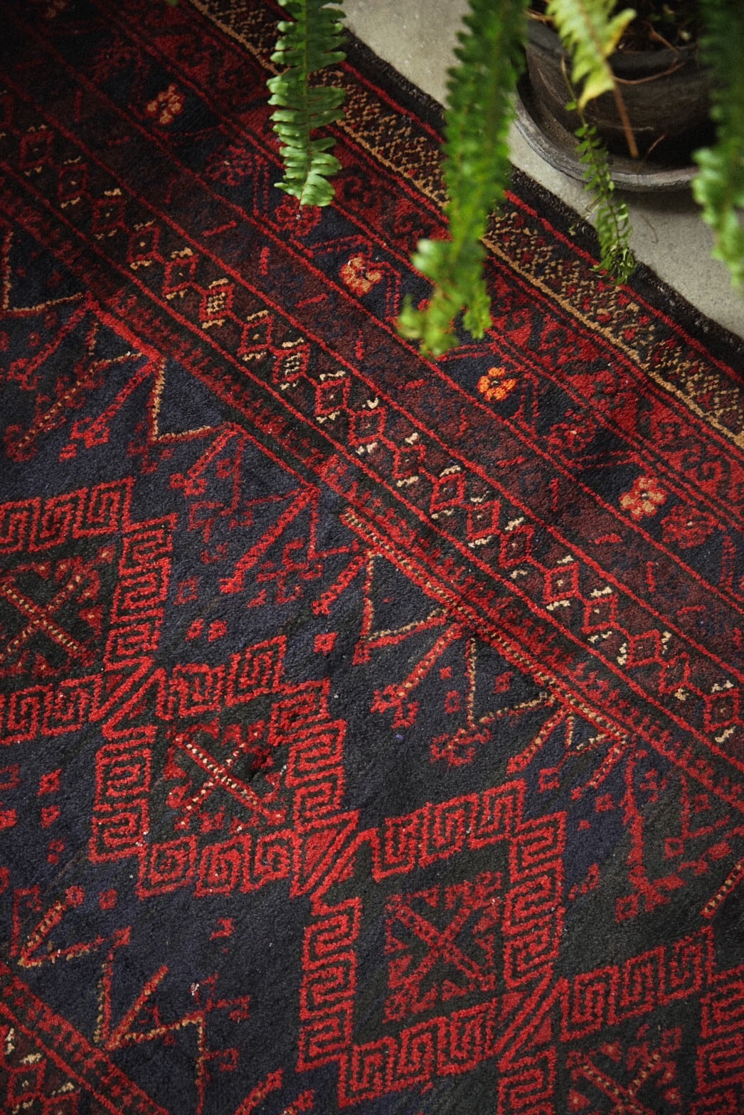400-Vintage Baluch rug | 手織りのヴィンテージラグ専門店 | Bahr