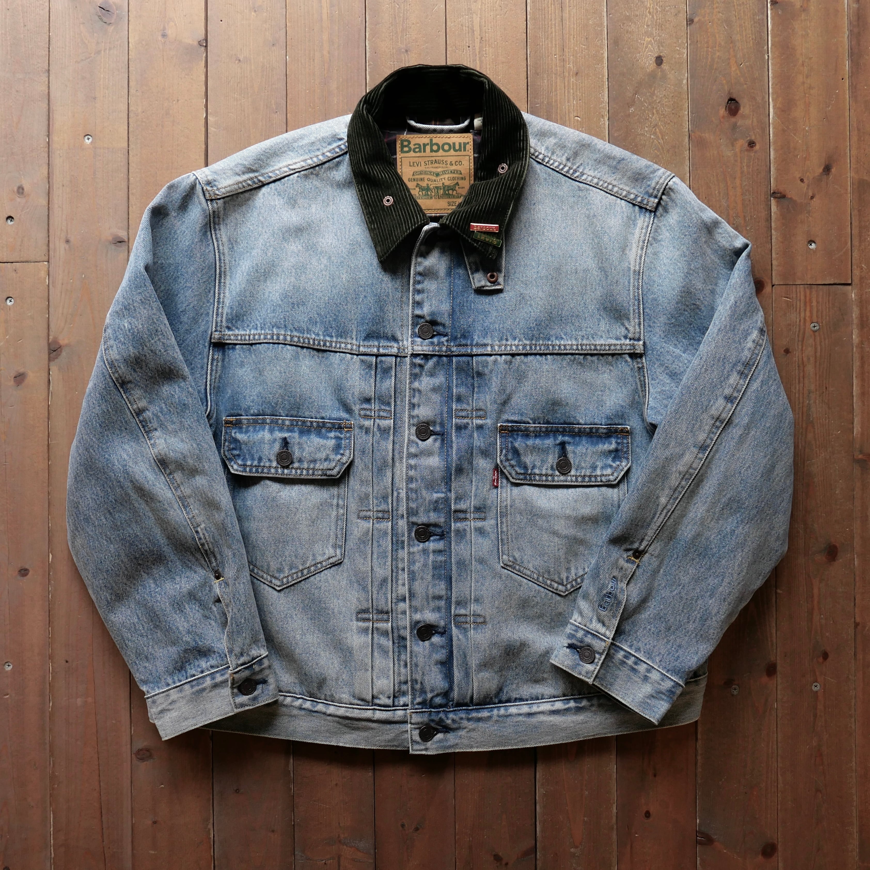 Barbour × Levi's Type Ⅱ DENIM JACKET | safarionline