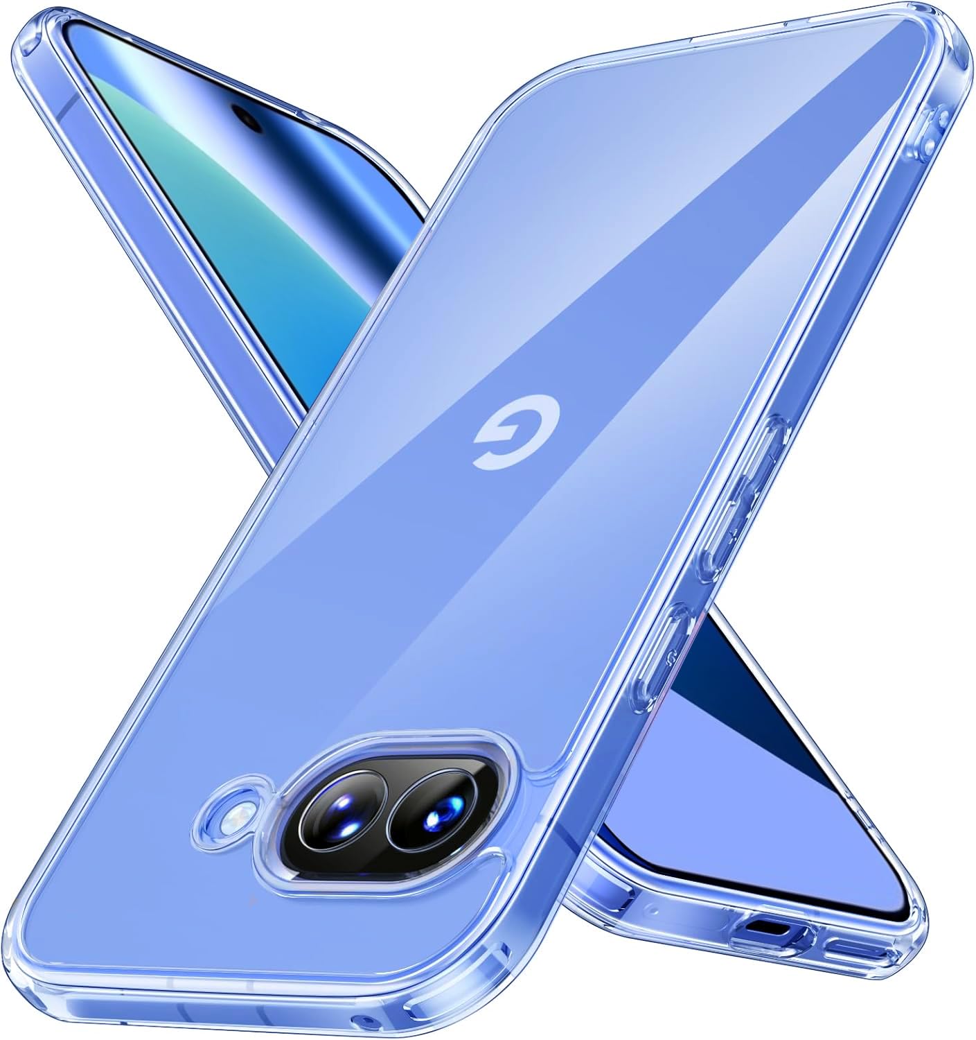 Kakuki for Google Pixel 10A ケース TPU+PC 黄ばみ無し ピクセル10A クリアカバー ストラップホール付 レンズ保護 米軍MIL規格取得 耐衝撃 落下防止 軽量 透明全面保護カバー (Pixel 10A 対応) 