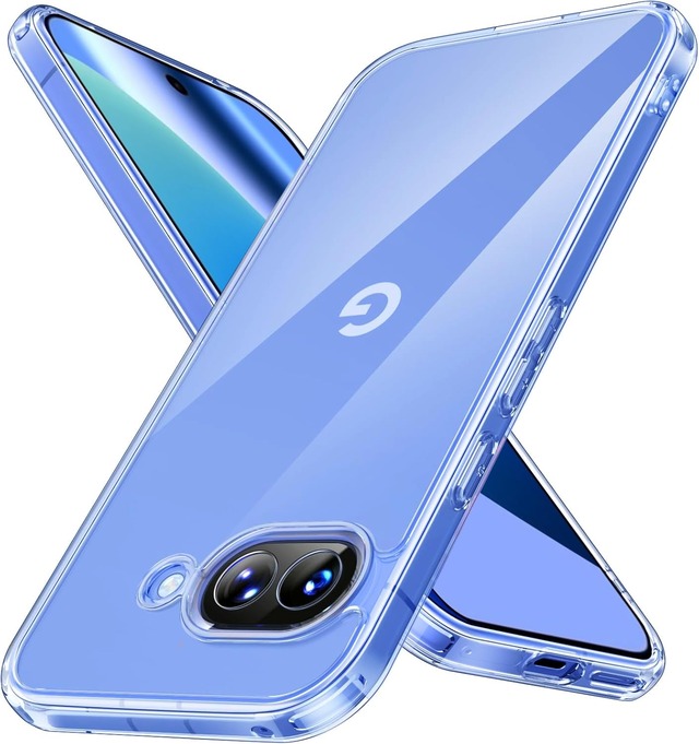 Kakuki for Google Pixel 10A ケース TPU+PC 黄ばみ無し ピクセル10A クリアカバー ストラップホール付 レンズ保護 米軍MIL規格取得 耐衝撃 落下防止 軽量 透明全面保護カバー (Pixel 10A 対応) 
