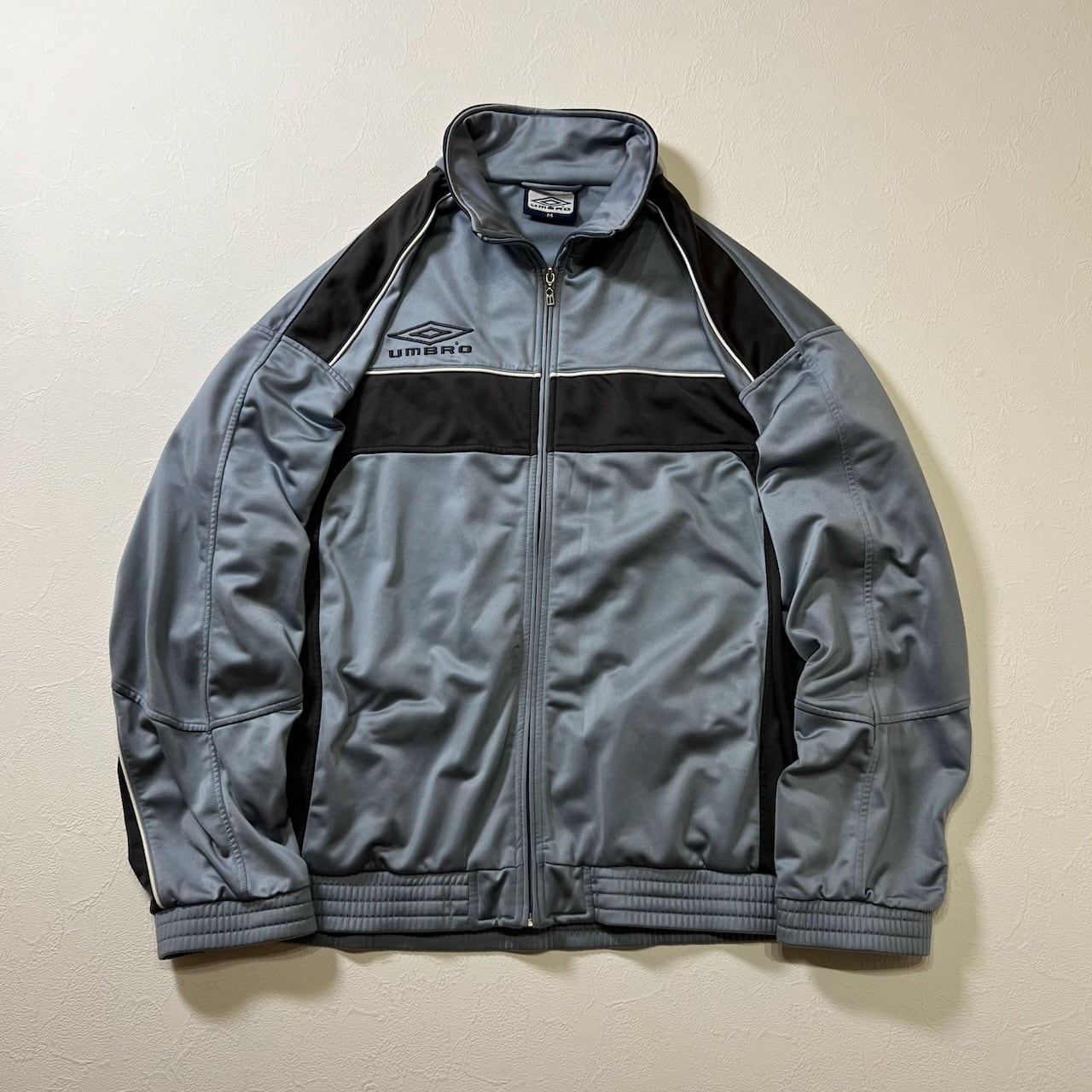 90s UMBRO トラックジャケット ジャージ アンブロ グレー
