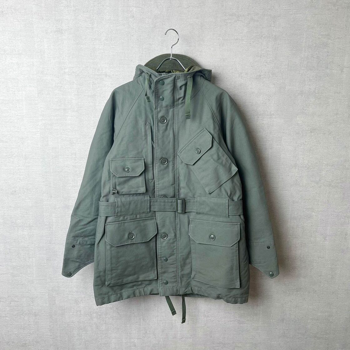 NEW] ENGINEERED GARMENTS FIELD PARKA-DOUBLE CLOTH オリーブ | Pay ID