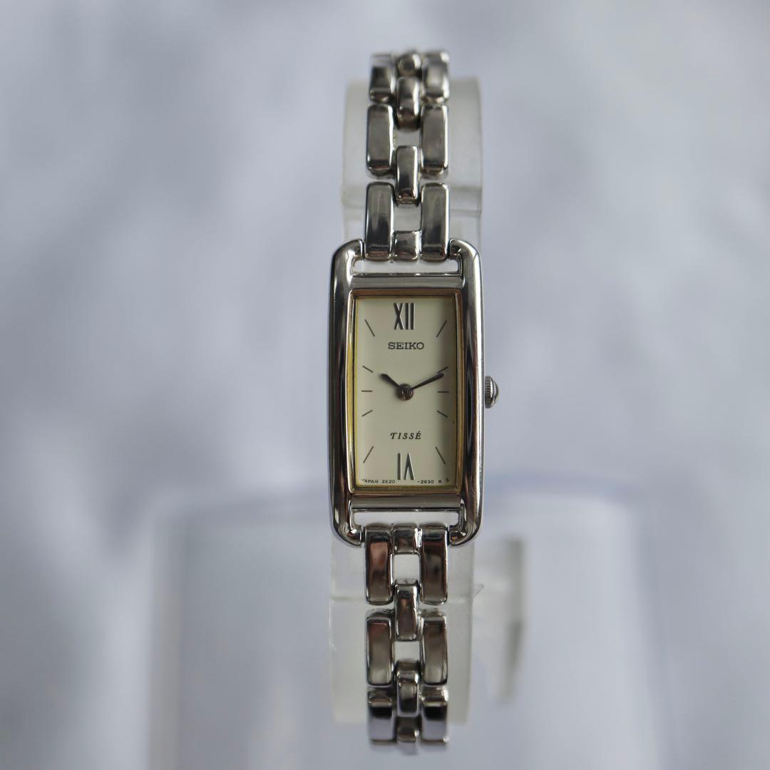 SEIKO セイコー シルバー スクエア レディース腕時計 16660 | classico