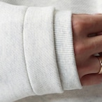 Long Sleeve Crew Neck Drop Shoulder Pullover Sweat ◇2color H0992