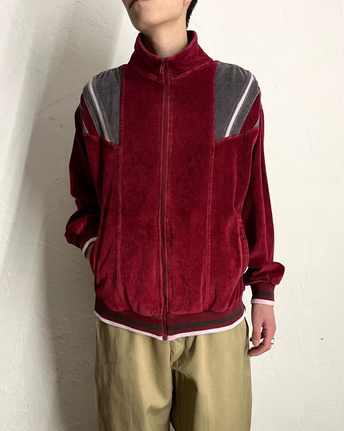 ~90s Christian Dior Velor Truck Jacket