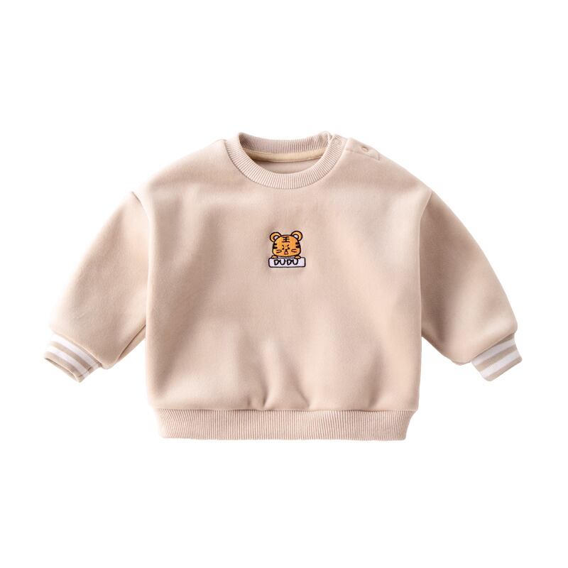 ベビーセーター秋冬プラスベルベットベビーパッド入りジャケットボーイズエインスタイル2020新作ジャケット冬服 Duduベイビー69995057886