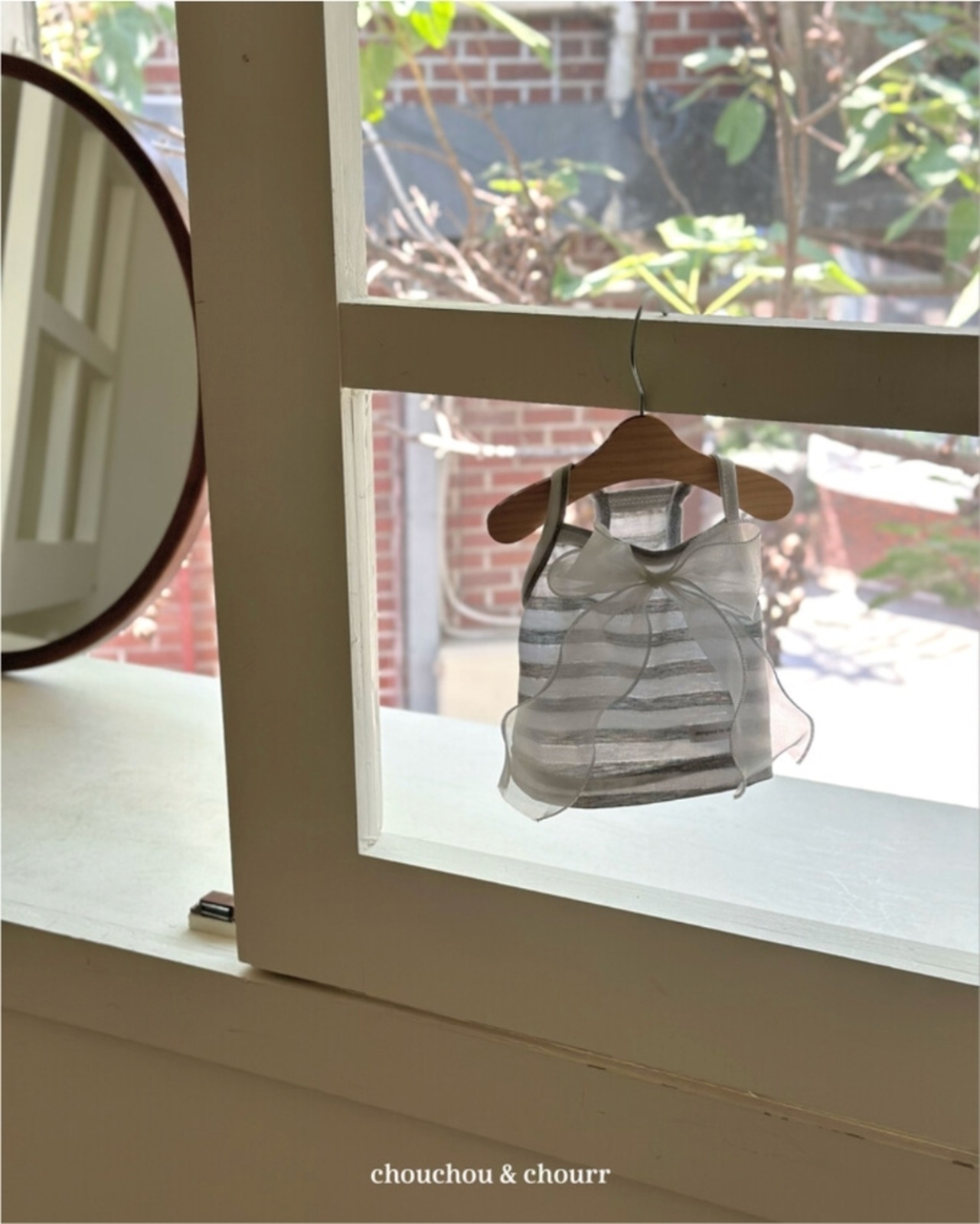 予約 【chouchou&chourr】GLITTER SLEEVELESS （Grey）