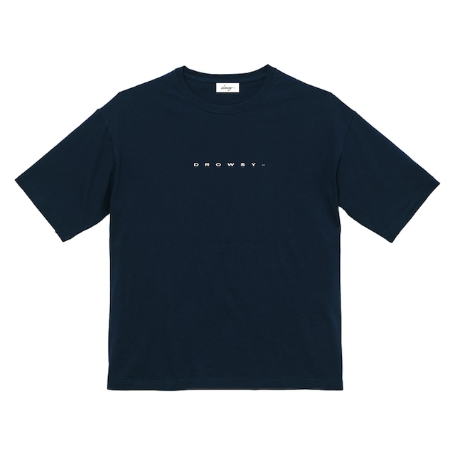 drowsy.. SIMPLE LOGO CT FRONT TEE / 22SS / NV