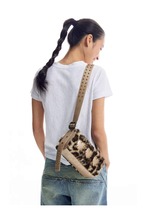CONP Rivet Leopard Print Bag