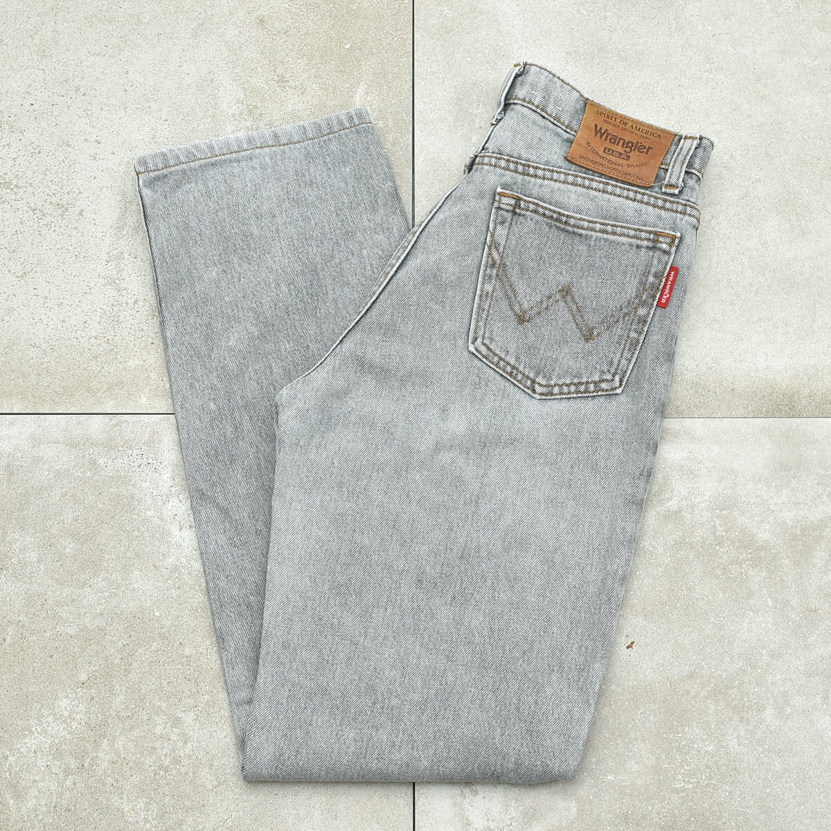 80～90's Wrangler grey denim pants | 古着屋 grin days memory 【公式】古着通販 オンラインストア