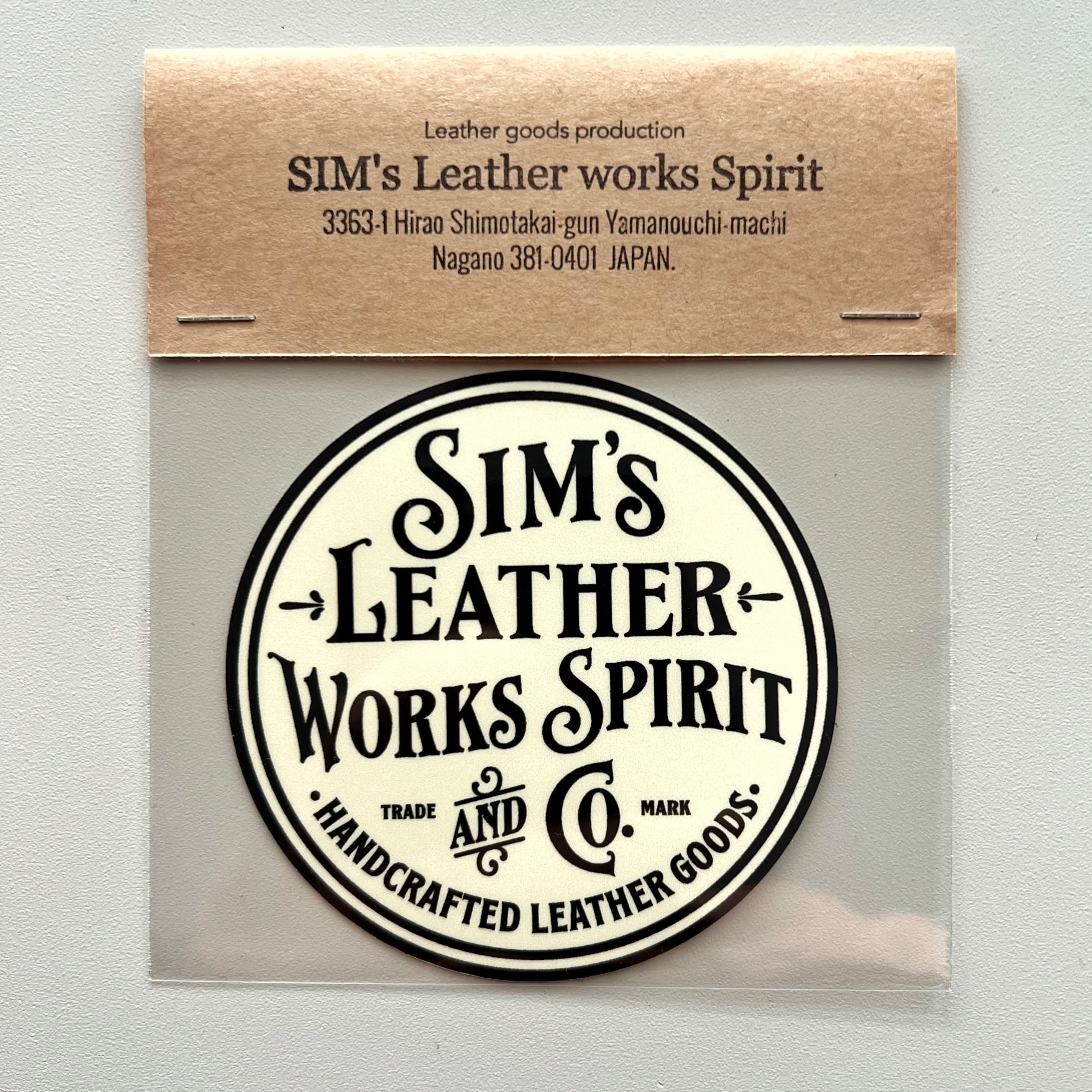 Sim's Leather works Spirit ［シムズ レザーワークス スピリット］