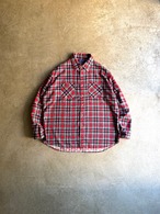 80's-90’s SPARETIME “PRINT FLANNEL SHIRT”