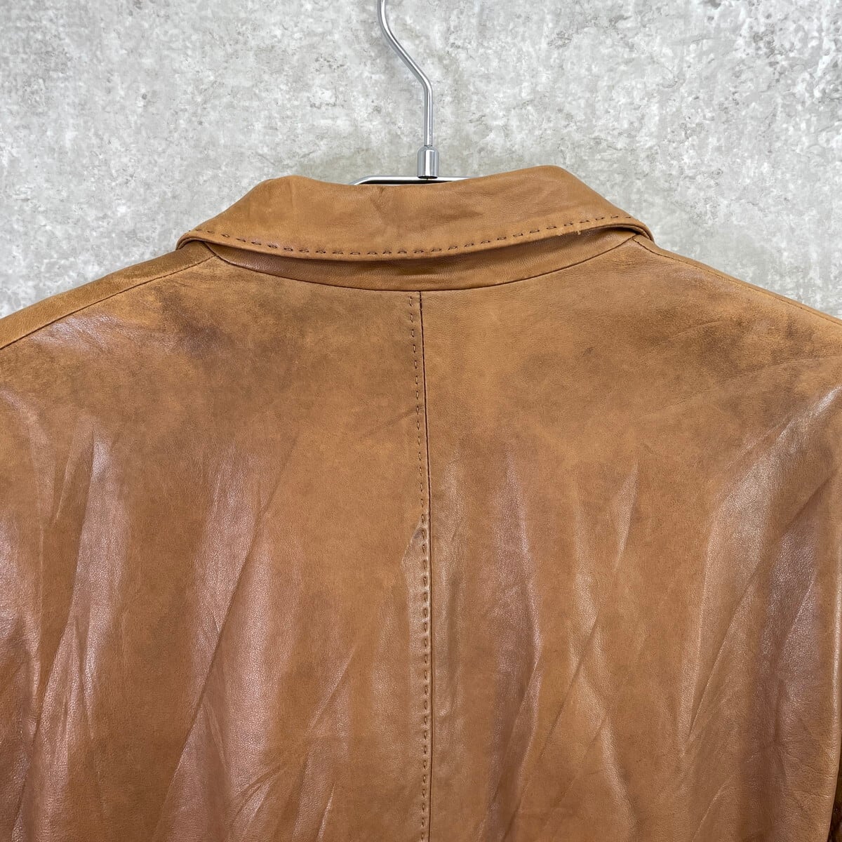 BANANA REPUBLIC バナナリパブリック レザー テーラードジャケット