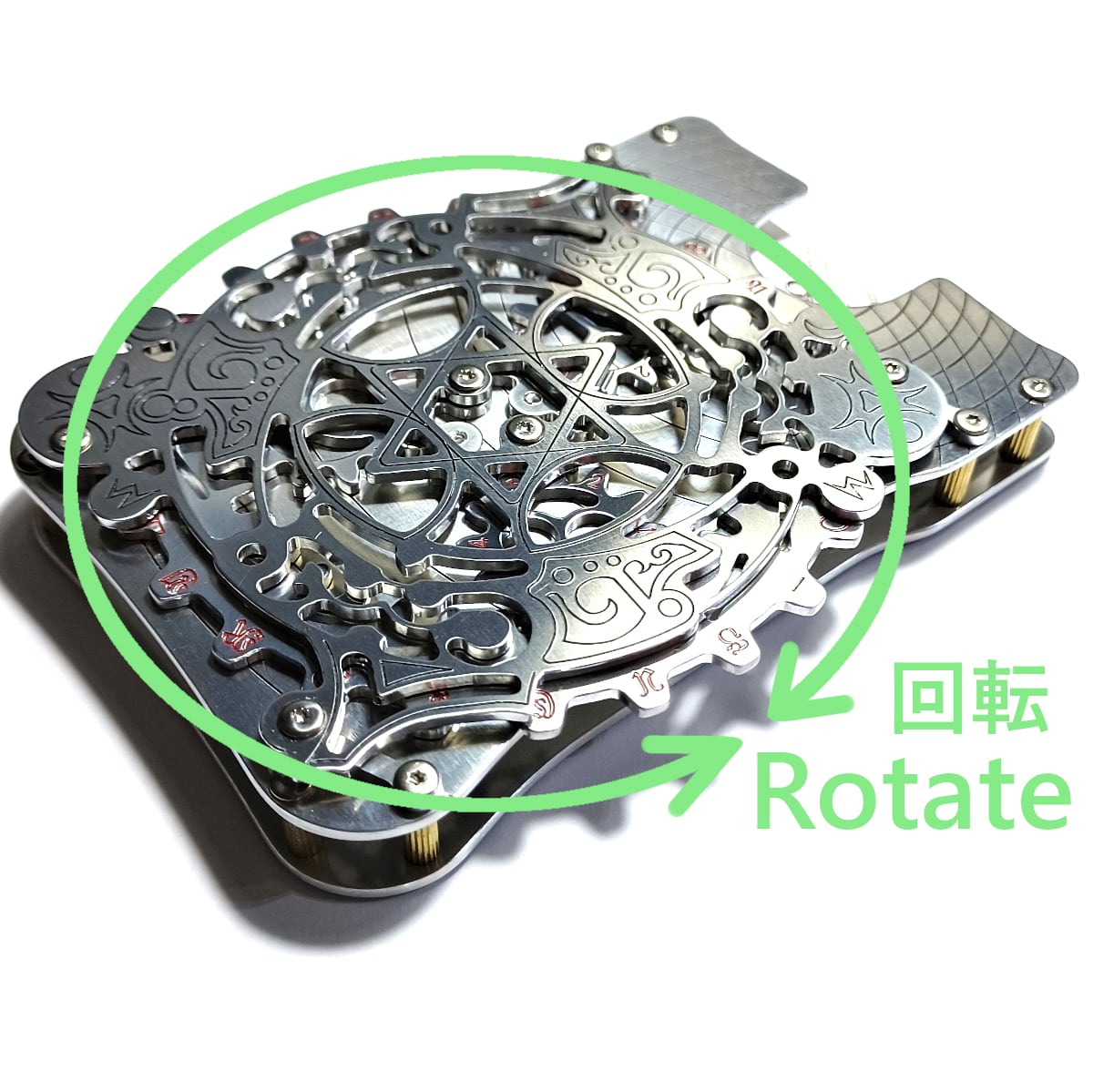 動く遊星歯車カードケース 名刺入れ 珍しくてカッコイイ プレゼントにもおしゃれ Smd Factory アクセサリー 雑貨shop 動く遊星歯車カードケース 名刺入れ 珍しくてカッコイイ プレゼントにもおしゃれ Smd Factory アクセサリー 雑貨shop