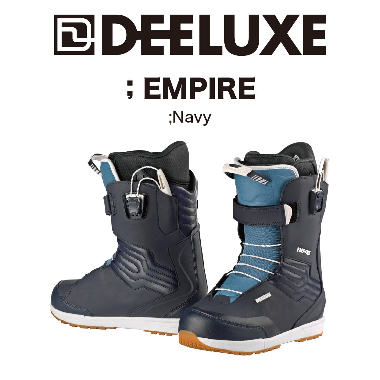 23-24年モデル DEELUXE .『 EMPIRE 』. Navy . ディーラックス ...