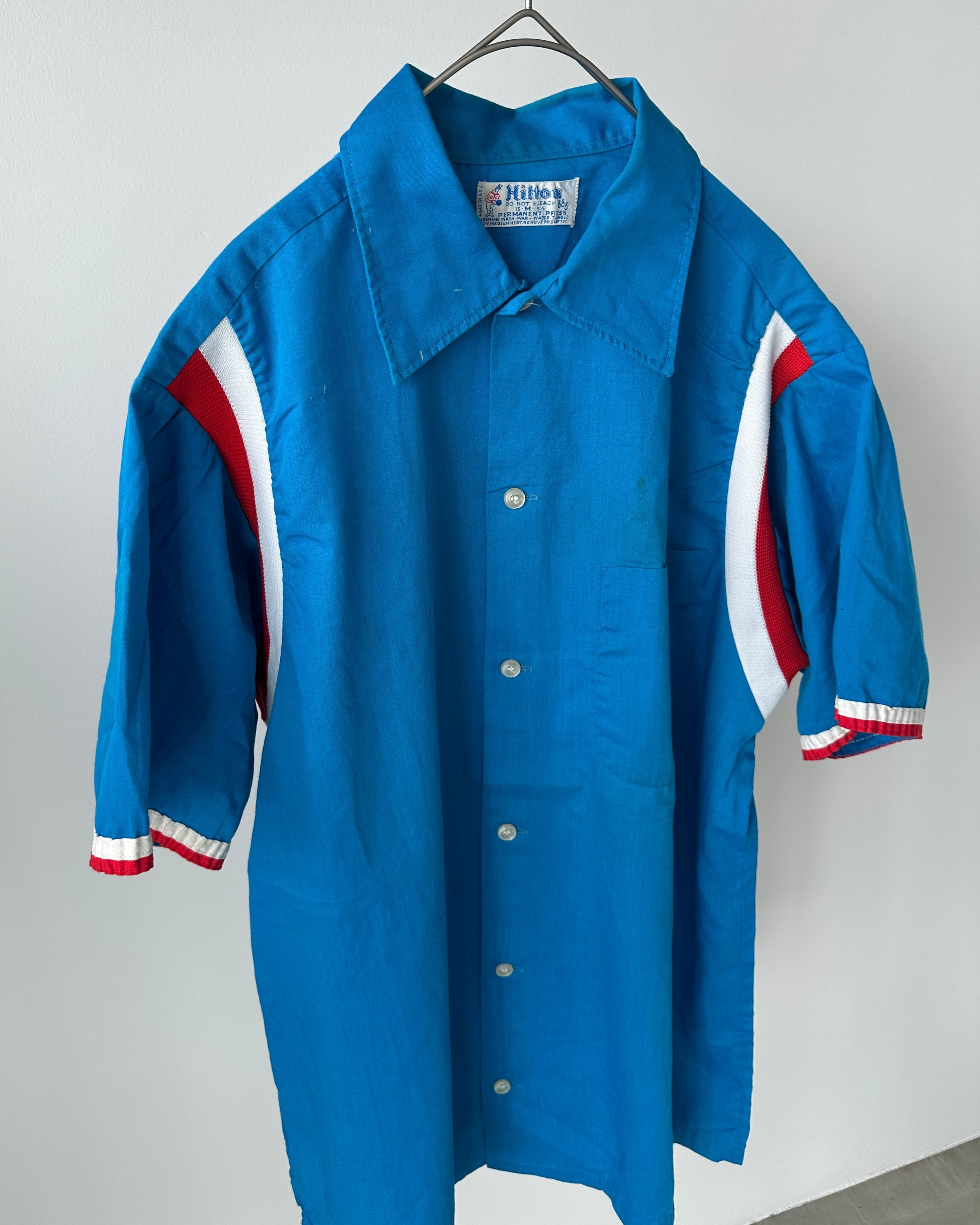 Hilton- Vintage 70s M Bowling Shirt made in USA | BEGGARS BANQUET