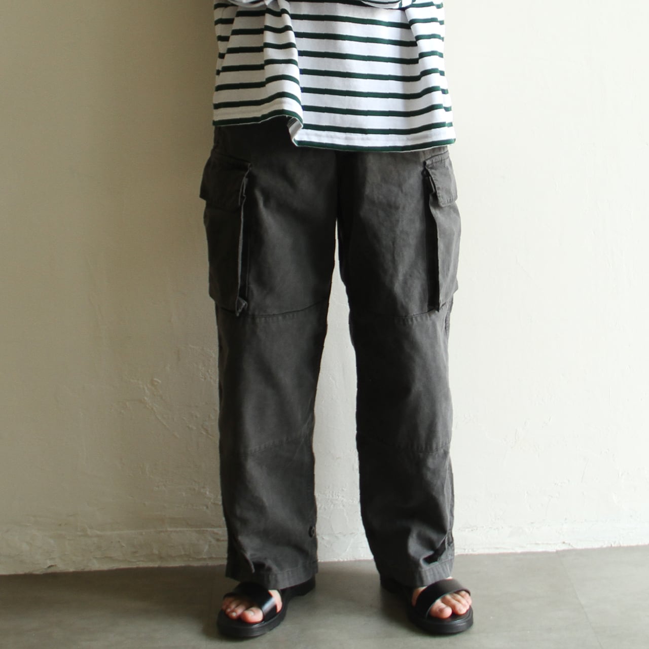 OUTIL（ウティ）PANTALON BLESLE GRAY M-47 11 - ワークパンツ