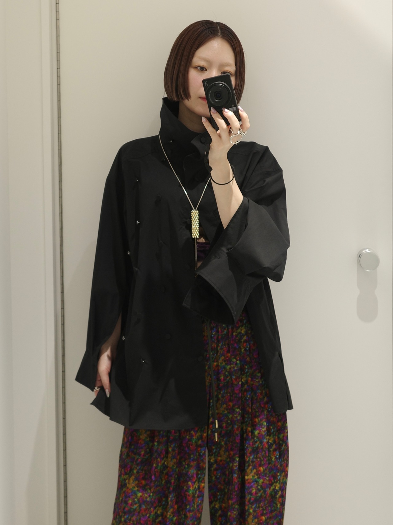 【26AW】FUMIE TANAKA フミエタナカ / ボタンシャツ /  free button SH - 4