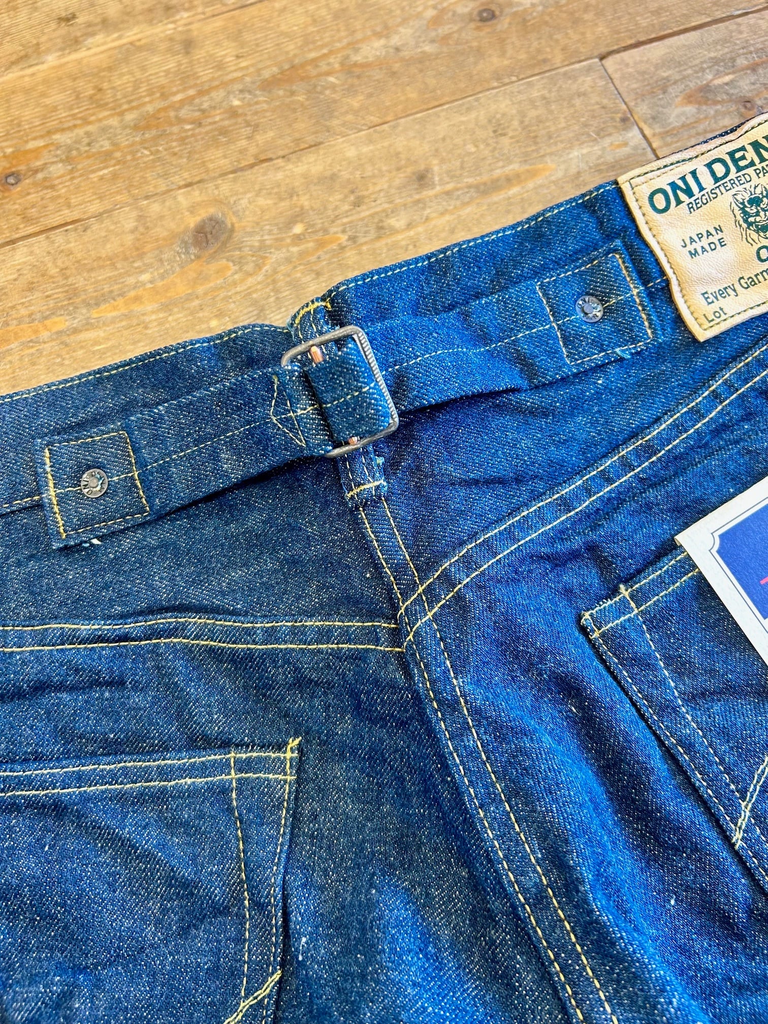 ONI DENIM(鬼デニム)15oz Ishikawadai Loose Straight Denim- ルーズ