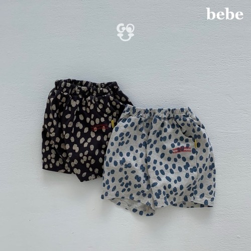 【予約】GO U BEBE 変形ドットショートパンツ 80~90