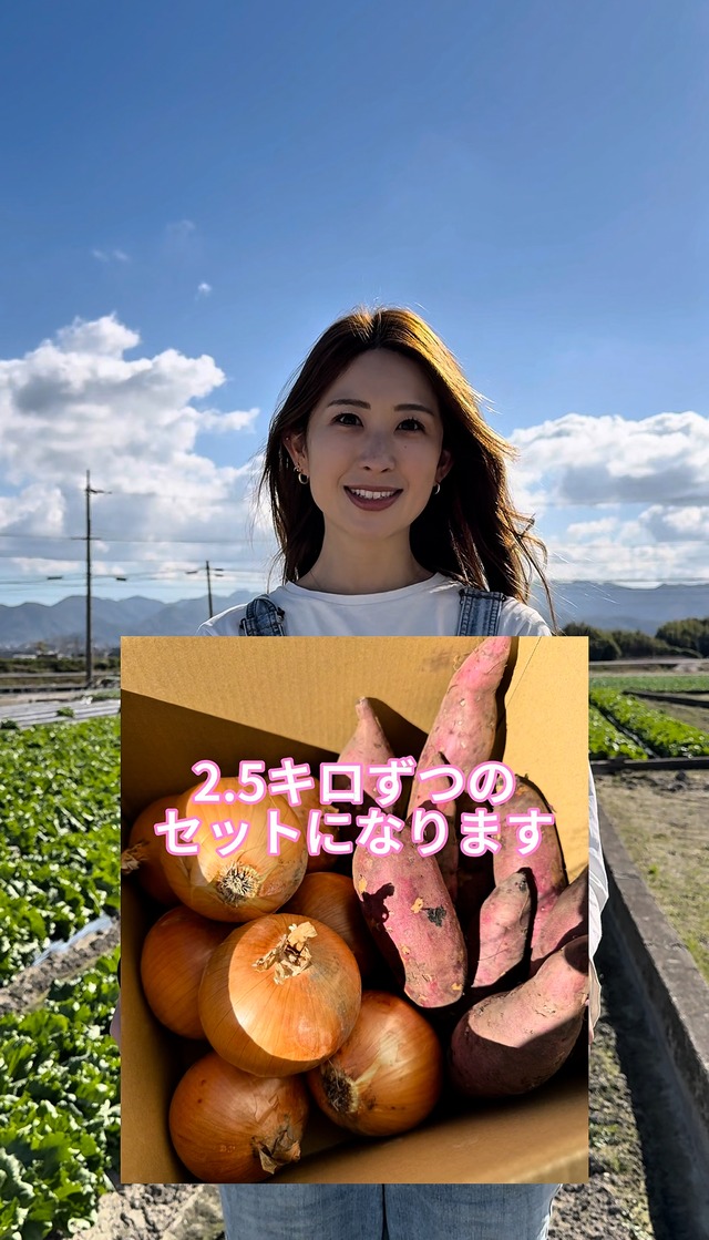 【25日キャンペーン】玉ねぎ×紅はるか送料無料