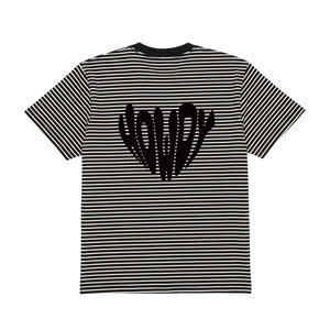 HOWDY Border TEE [ホワイト×ブラック]