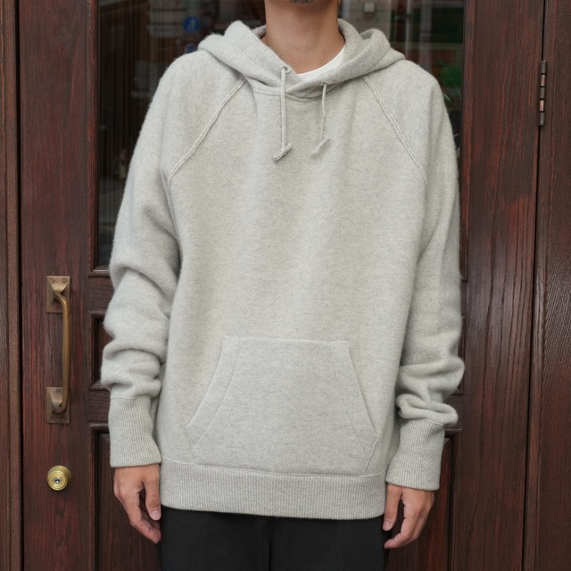 MAATEE&SONS (マーティーアンドサンズ) 25AW "CASH PILE P/O HOODIE" -TOP GRAY-