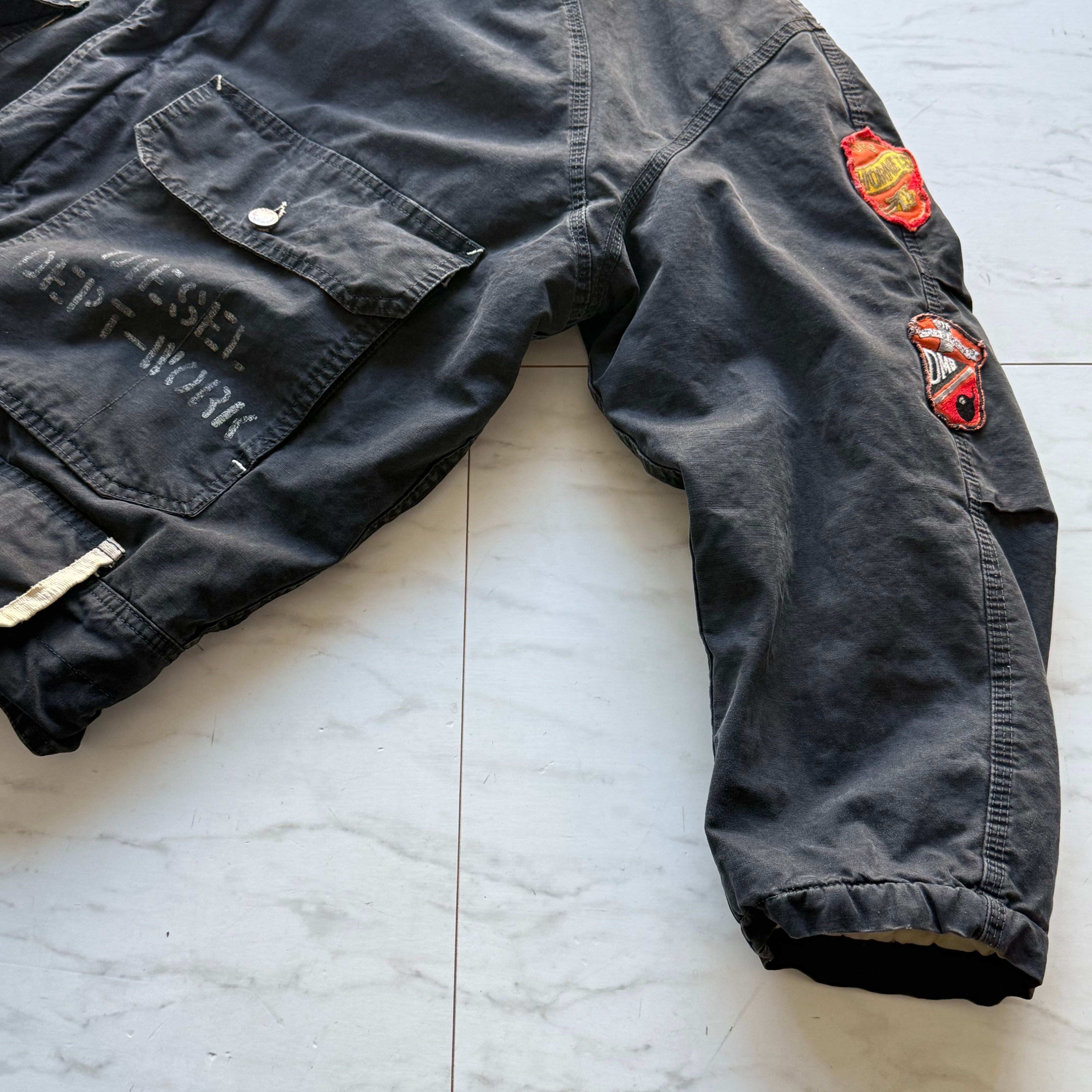 90s〜 ITALY製 DIESEL DEPT-WORK jacket men'sXL程 | 古着butterfly