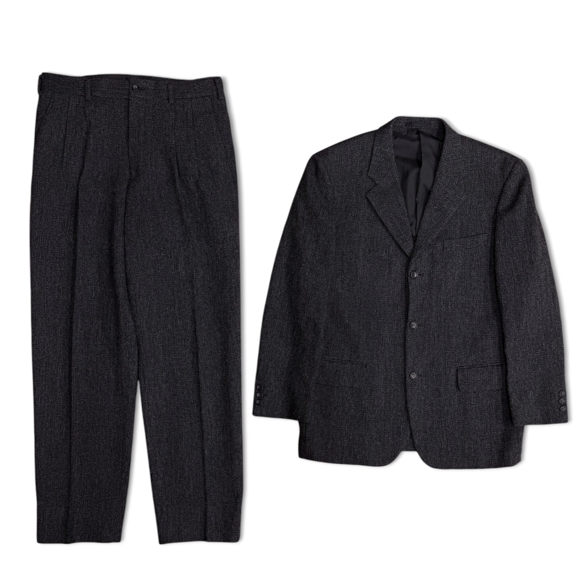 COMME des GARÇONS HOMME】 コムデギャルソン ウール セットアップ