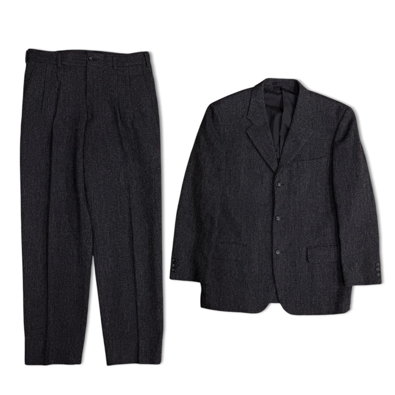 【COMME des GARÇONS HOMME】 コムデギャルソン ウール セットアップ