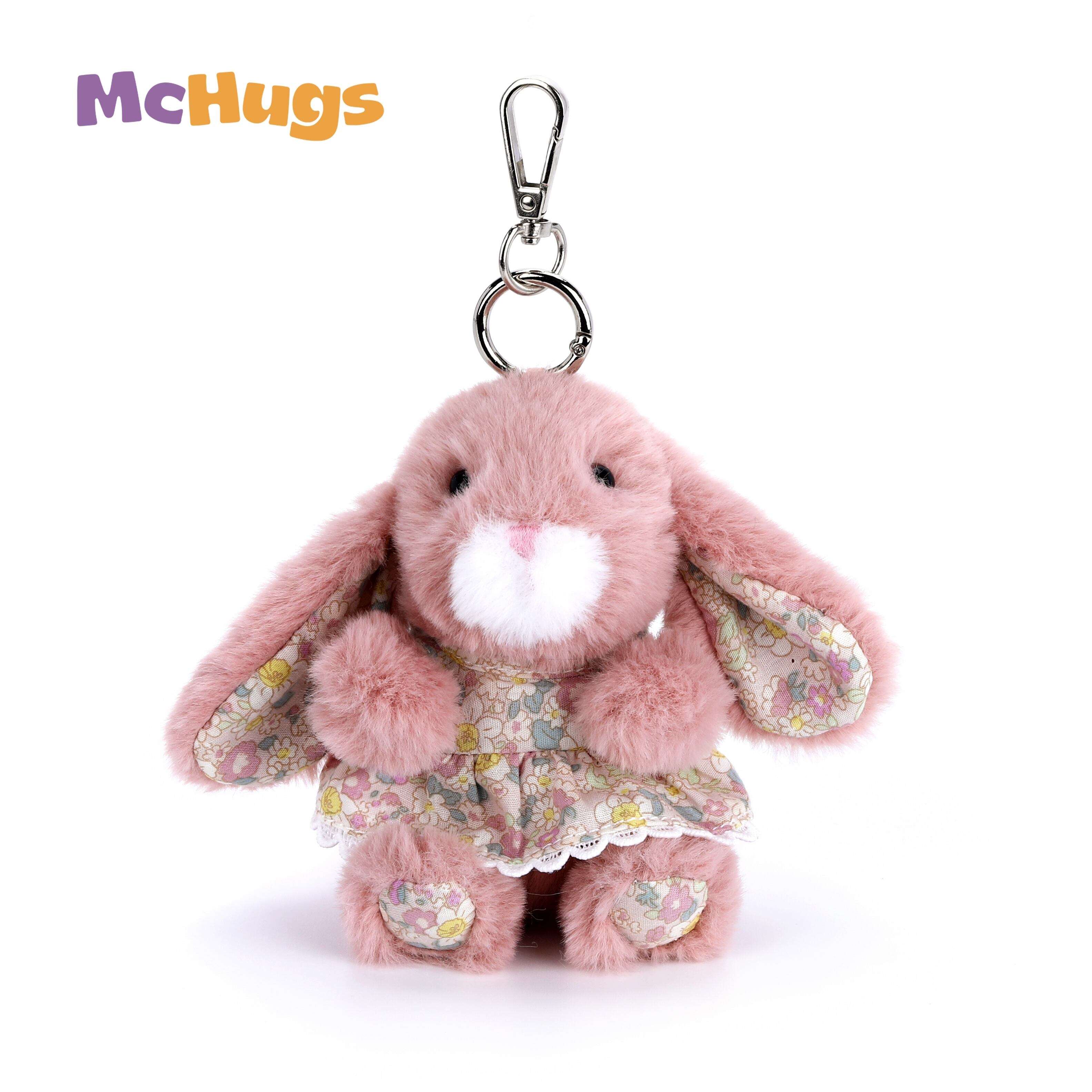 Pink Rabbit Bag Charm_MC600009A