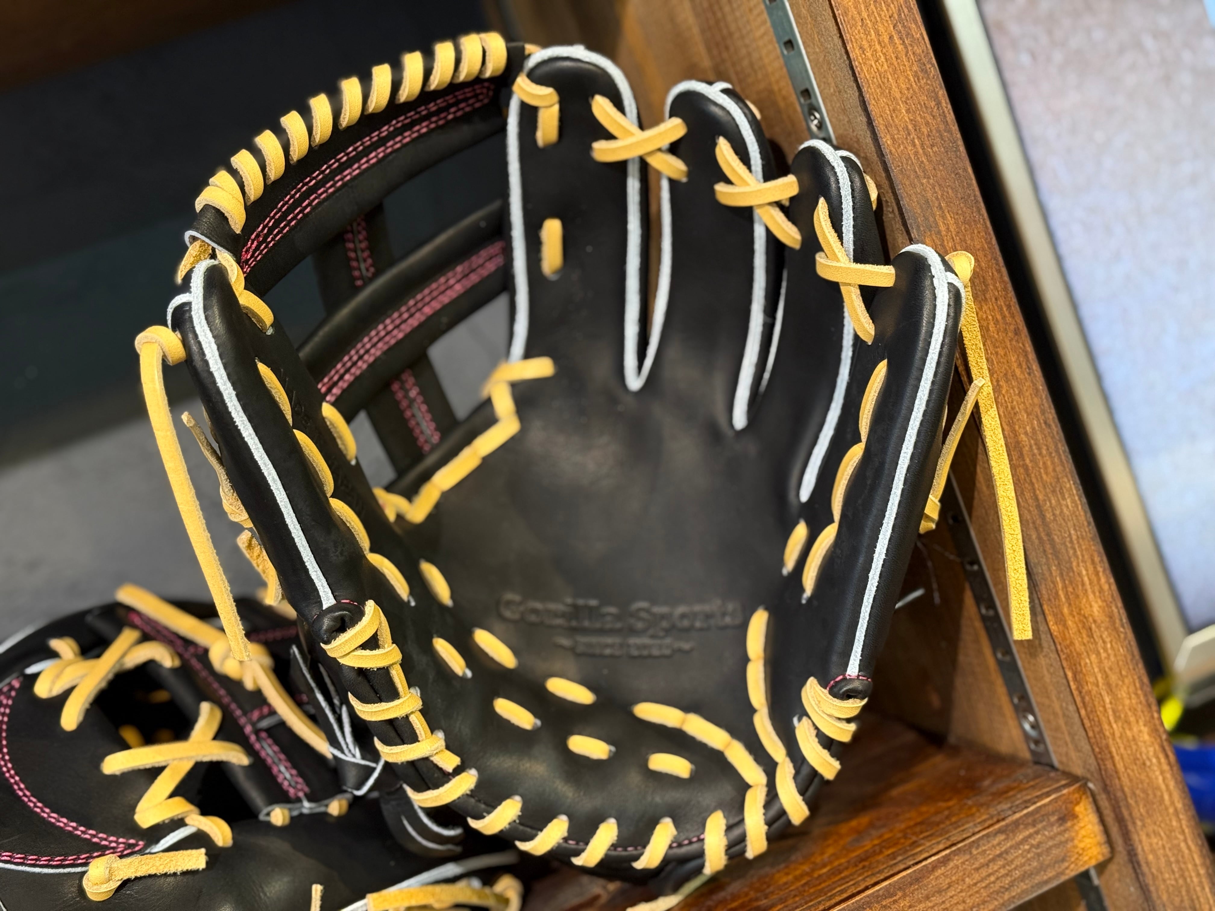 GS 軟式仕様少年用 子ゴリラ型 ゴリラブラック | 野球専門店