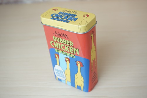 バンドエイド缶（RUBBER CHICKEN）※新品です！