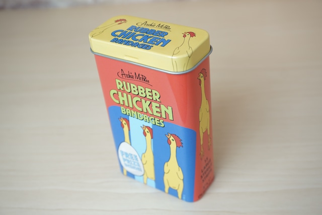 バンドエイド缶（RUBBER CHICKEN）※新品です！