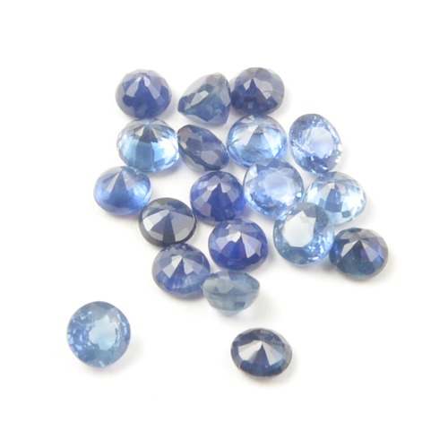 サファイア ラウンドカット 2.5mm