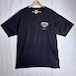 00s HOOTERS フーターズ バイク Tシャツ モーターサイクル ヴィンテージ 豚 GILDAN ファイヤーパターン ブラック 半袖 アメカジ バイカー L