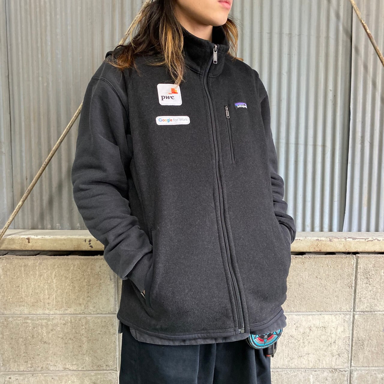 美品 Patagonia パタゴニア ベターセーター フリースジャケット XLレモンソーダのメンズ