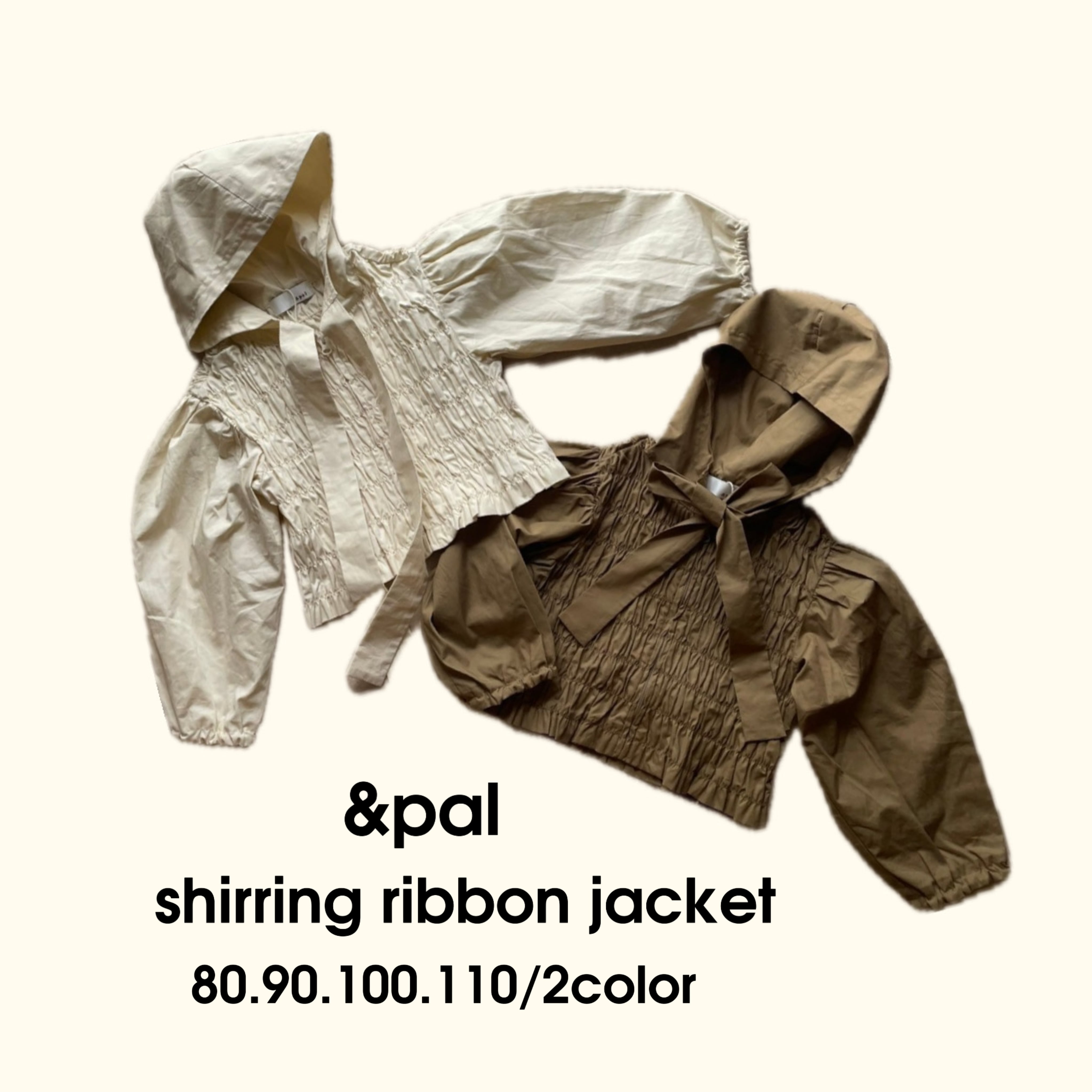 ★MEENDERI★SHIRRING RIBBON JACKET - WHITE★正規品/直送料込 &pal】shirring ribbon jacket/2color | mumu