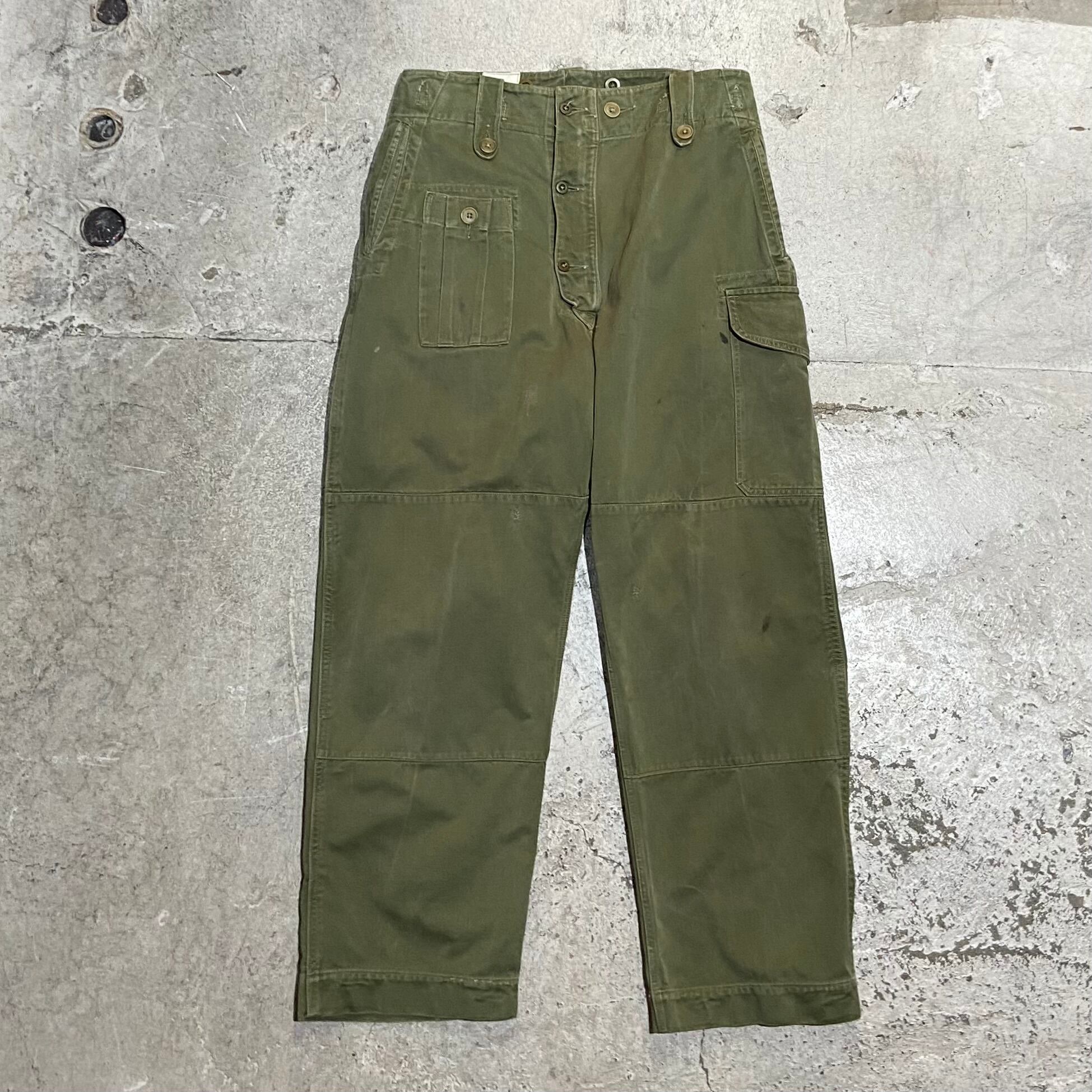 50s イギリス軍Trousers combat 1952年