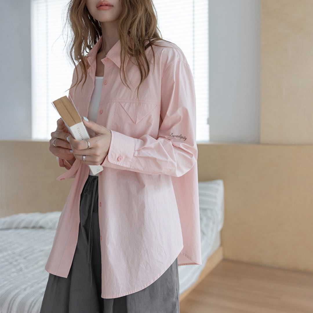 oversized cotton shirt