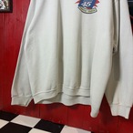 90s USA製 Hanes HEAVYWEIGHT アメリカ消防署イベント系スウェット　白